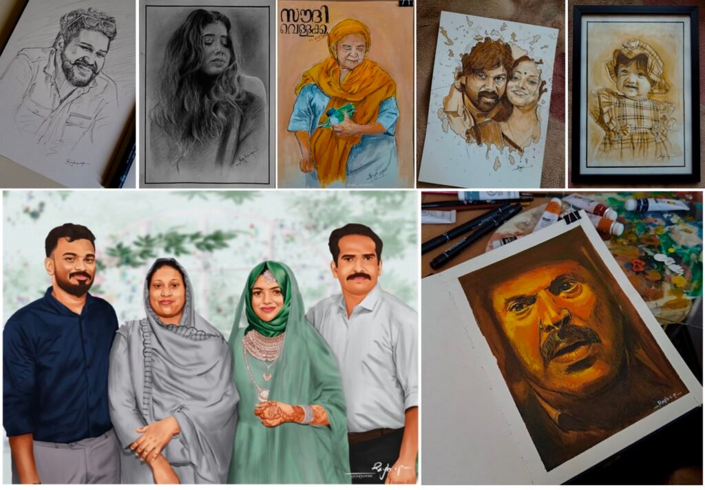 Custom Digital Arts & Acrylic Masterpieces in Kerala